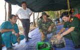 Xã Long Tân, huyện Dầu Tiếng: Phát hiện, cất bốc 14 bộ hài cốt liệt sĩ trong rừng cao su