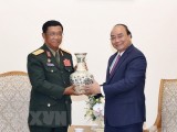 Gov’t leader meets with chief of Lao army’s general staff
