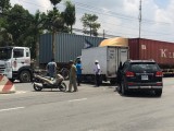 Xe tải tông liên hoàn 2 ô tô, 5 người may mắn thoát chết