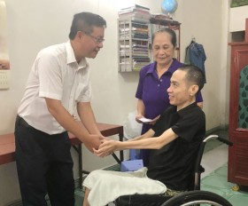 Vượt qua nỗi đau tai nạn lao động