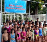 Free swimming classes for needy children