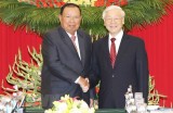 Top Lao leader pays five-day visit to Vietnam