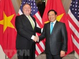 Deputy PM Pham Binh Minh holds talks with US State Secretary Pompeo