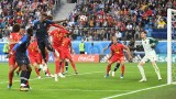 2018年俄罗斯世界杯半决赛：法国队1-0击败比利时队 挺进决赛