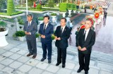 Provincial leaders visit Martyrs’ Cemetery