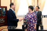 President bids farewell to outgoing Belgian ambassador