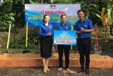 Thị đoàn Thuận An tổ chức lễ khởi công xây dựng nhà Nhân ái