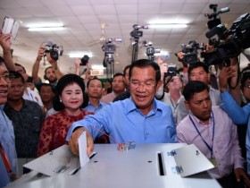 Cambodia: CPP says it wins 114 seats in new parliament