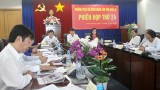 Thường trực HĐND tỉnh tổ chức phiên họp lần thứ 24