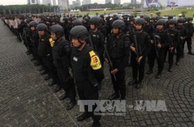 Anti-terrorism drill in Indonesia ahead of ASIAD 2018