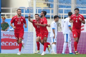 越南U23队1-0阿曼U23队：后卫文厚再现世界级进球