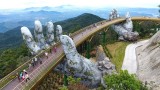 印度模仿越南“佛手”金桥的兴建一座桥梁