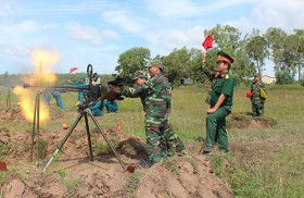 Lực lượng vũ trang tỉnh: Nâng cao chất lượng huấn luyện chiến đấu