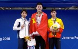 ASIAD 2018: Nguyễn Huy Hoàng đoạt HCĐ 800m bơi tự do nam
