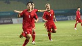 2018年雅加达亚运会男足比赛：越南国奥队1-0力克巴林国奥队 晋级八强