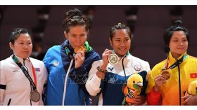 2018年ASIAD：阮氏兰武士在克拉术比赛项目夺得铜牌