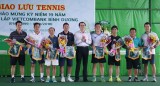 Khai mạc Giải Tennis kỷ niệm 19 năm thành lập Vietcombank Bình Dương
