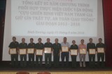 Hội Cựu chiến binh tỉnh: Tổng kết 5 năm cuộc vận động “Cựu chiến binh Việt Nam tham gia giữ gìn trật tự an toàn giao thông”