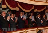 越南国家主席陈大光和夫人出席越日建交45周年音乐演奏会