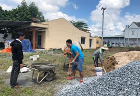 Phường Tân Hiệp: Xây dựng hoa viên cho người dân vui chơi
