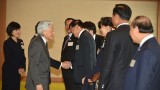 阮春福总理同湄公河流域其他国家领导拜会日本天皇和皇太子