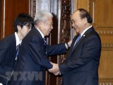 Thủ tướng hội kiến Chủ tịch Hạ viện và Chủ tịch Thượng viện Nhật Bản