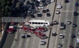 Đâm xe liên hoàn tại Los Angeles, hàng chục người bị thương