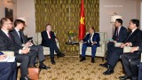 越南政府总理阮春福会见欧盟领导
