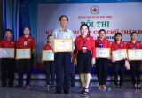 Hội Chữ thập đỏ tỉnh: Tổ chức hội thi kỹ năng sơ cấp cứu chữ thập đỏ lần II năm 2018