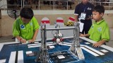 2018年越南全国小学生机器人大赛吸引42支机器人队参赛