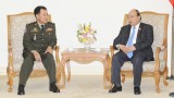 越南政府总理阮春福会见柬埔寨王家军高级代表团