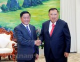 Lao leaders value ties between LPRP, CPV’s inspection agencies
