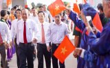 Phó Thủ tướng Thường trực Chính phủ Trương Hòa Bình dự Ngày hội Đại đoàn kết toàn dân tộc tại Bình Dương