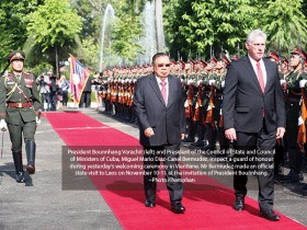 Laos, Cuba agree to promote bilateral ties
