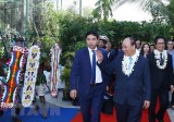 Thủ tướng đến Papua New Guinea bắt đầu chương trình dự APEC 26