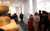 Tổng thống Ấn Độ thăm Bảo tàng Điêu khắc Chăm và Di sản Mỹ Sơn