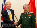Hợp tác quốc phòng Việt-Anh giúp củng cố hòa bình khu vực, thế giới