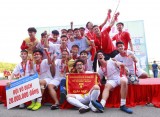 Bế mạc giải bóng đá học sinh THPT Hà Nội tranh Cup Number 1 Active