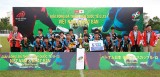 越南-日本U13国际少年足球赛：横滨雷耶斯体育U13俱乐部取得冠军