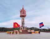 Khánh thành Đài Hữu nghị Việt Nam-Campuchia tại tỉnh Mondolkiri