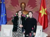 Chủ tịch Quốc hội Nguyễn Thị Kim Ngân tiếp Phó Chủ tịch EP