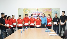 Chăm lo tết chu đáo cho công nhân lao động