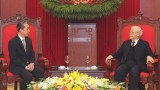 越共中央总书记、国家主席阮富仲会见中国驻越大使