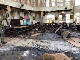 Nearly 80 dead, wounded in Philippine bombings