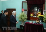 Party chief pays tributes to President Ho Chi Minh ahead of Tet