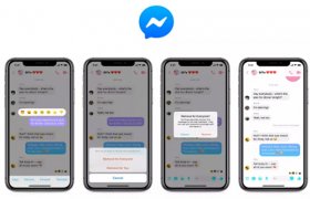 Facebook Messenger cho phép xóa tin nhắn đã gửi