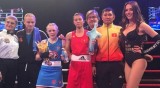 越南女拳击运动员阮氏心夺得欧亚拳击远动员群星奖冠军