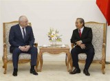 越南政府常务副总理张和平会见俄罗斯总统反腐败局副局长