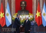 Tổng thống Cộng hòa Argentina kết thúc chuyến thăm tới Việt Nam