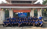 Đội Thanh niên tình nguyện Trường THPT Huỳnh Văn Nghệ (TX.Tân Uyên): Học tập và tình nguyện